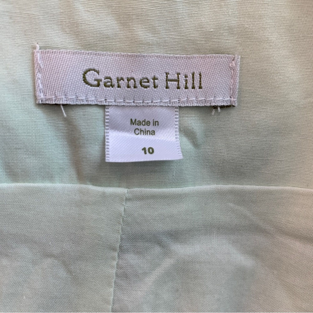 Garnet Hill Mini Skirt with lace and ribbon Size 10 - Picture 5 of 10